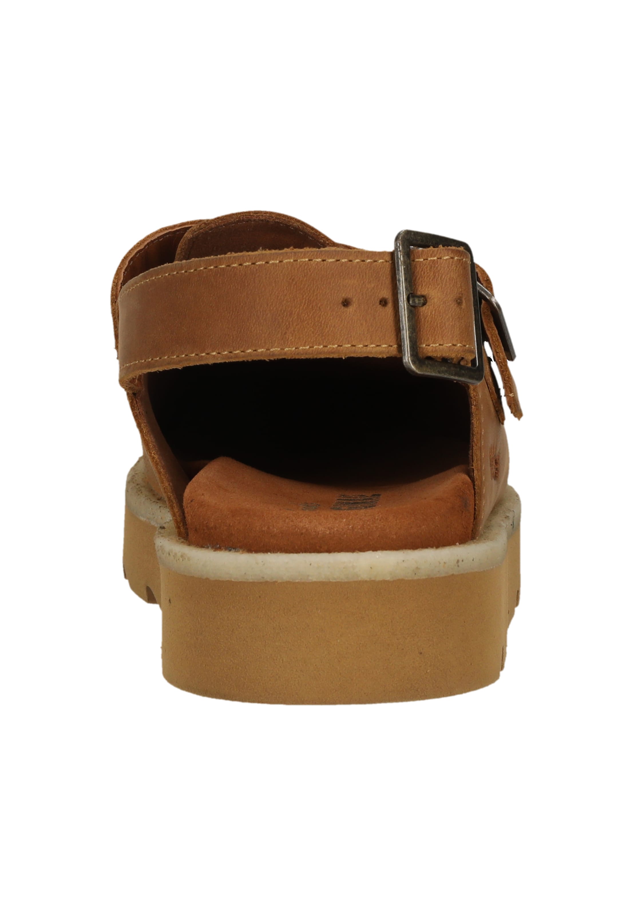 CLARKS Sandale 'Meare Easy' in Braun