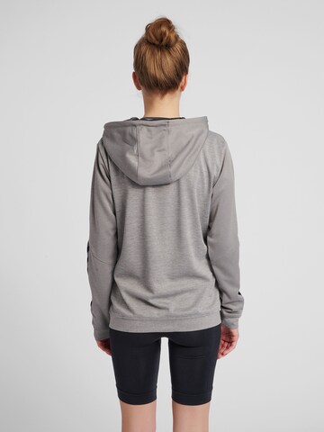 Hummel Athletic Zip-Up Hoodie in Grey