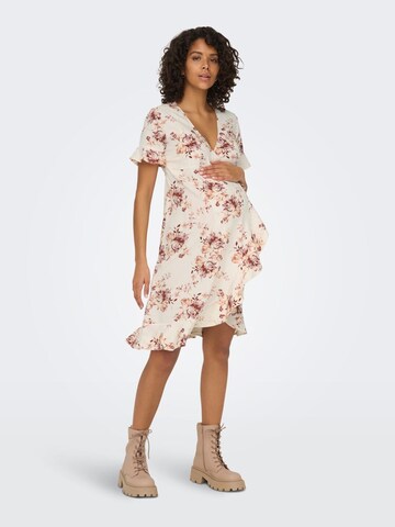 Only Maternity Kjole i blandingsfarvet