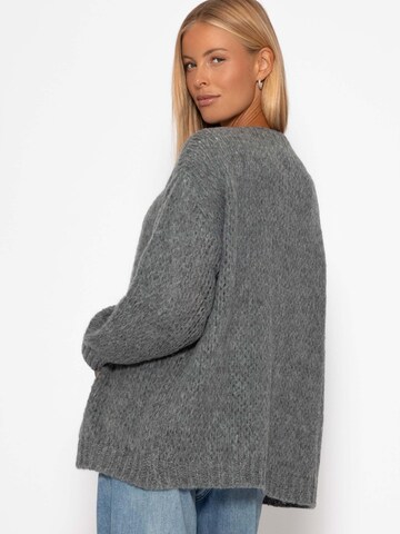 SASSYCLASSY Oversized Cardigan in Grey