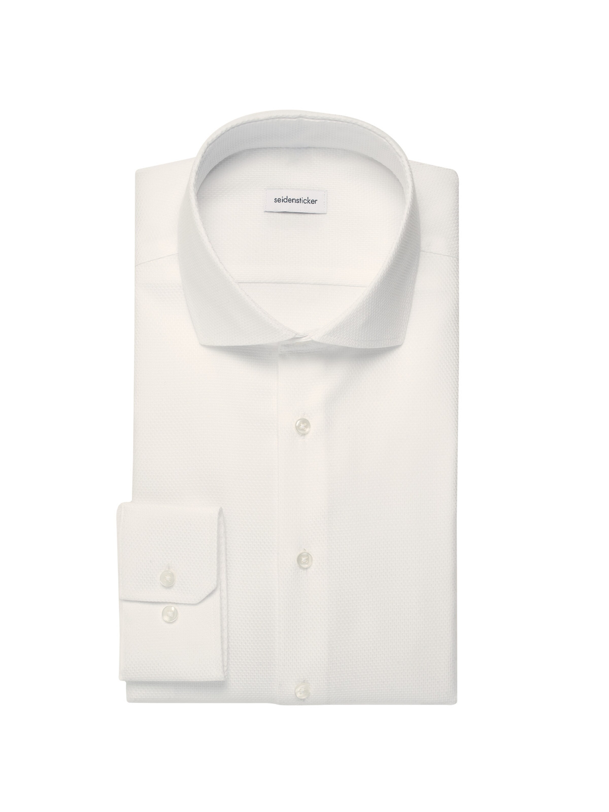 SEIDENSTICKER Regular fit Zakelijk overhemd in Wit