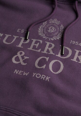 Superdry & Co Sweatshirt in Purple