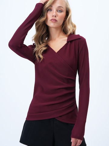 T-shirt Trend Alaçatı Stili en rouge