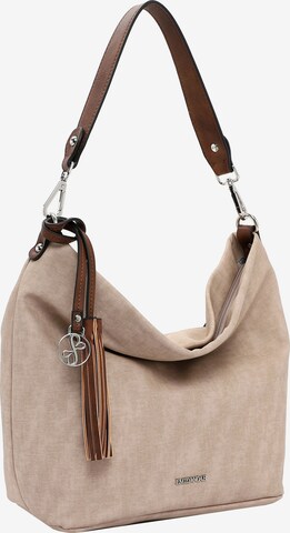 Emily & Noah Schultertasche 'Elke' in Beige