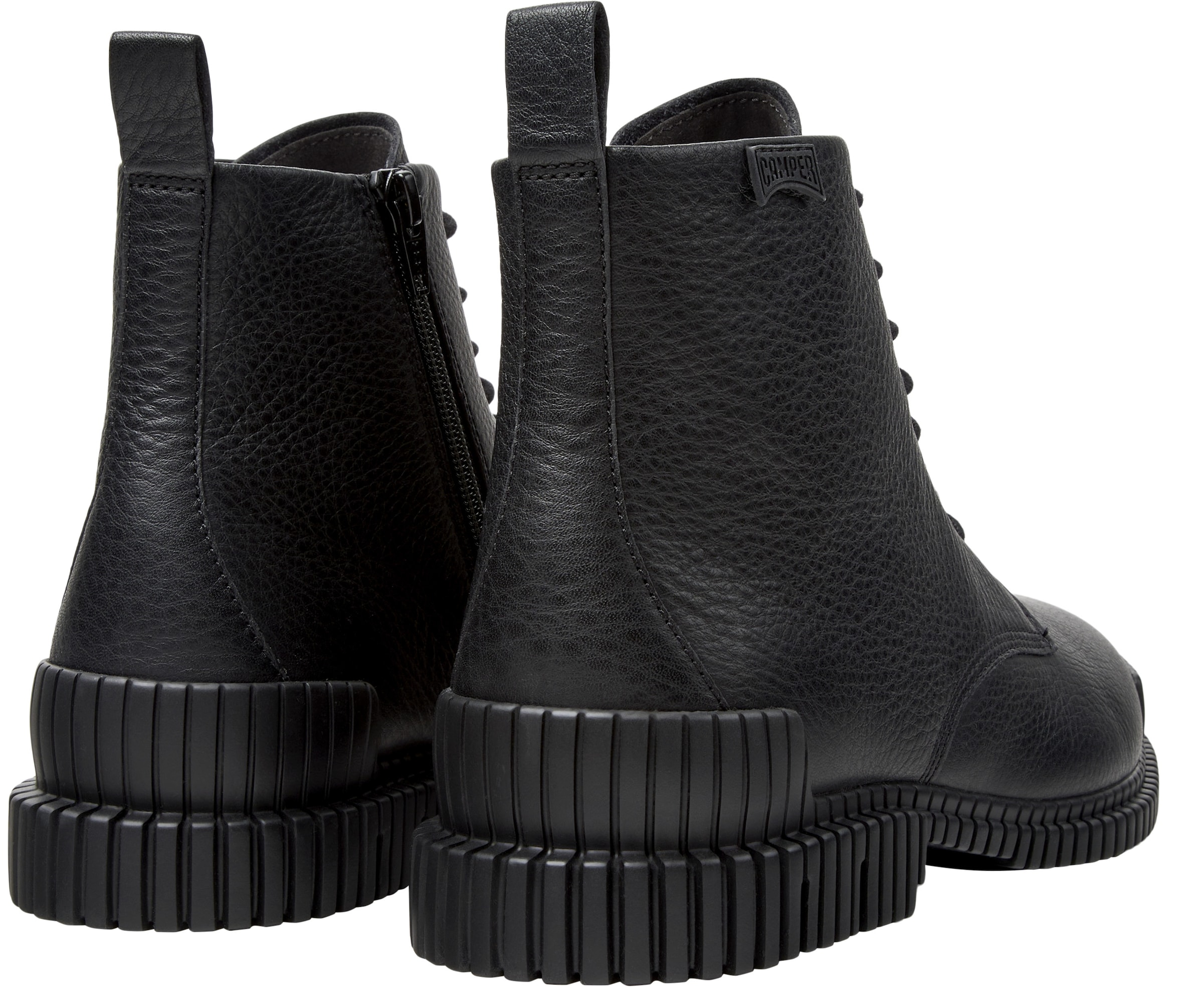 CAMPER Lace-up boot 'Pix' in Black