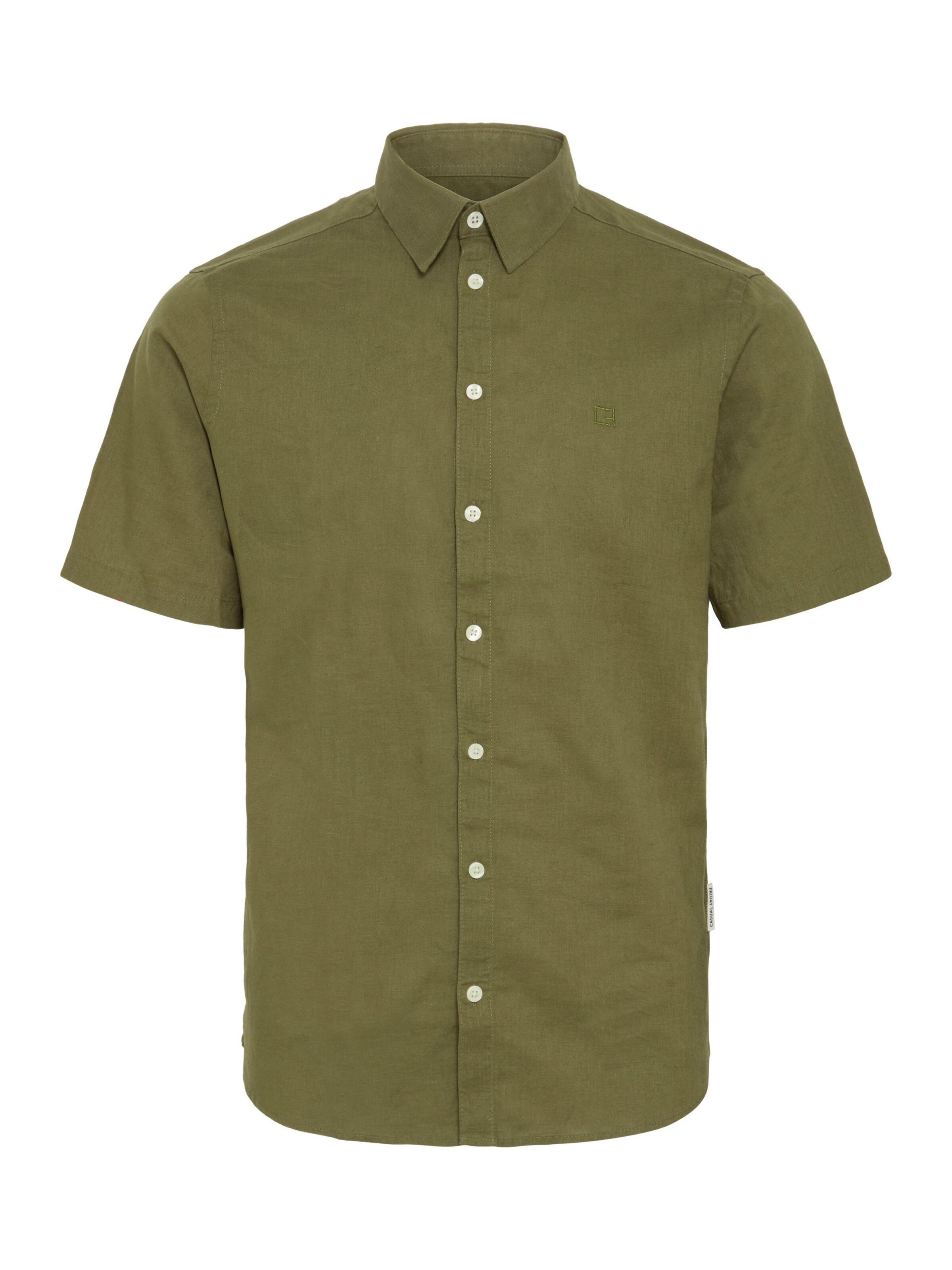 Casual Friday Chemise ' CFAksel ' en kaki / olive, Vue avec produit