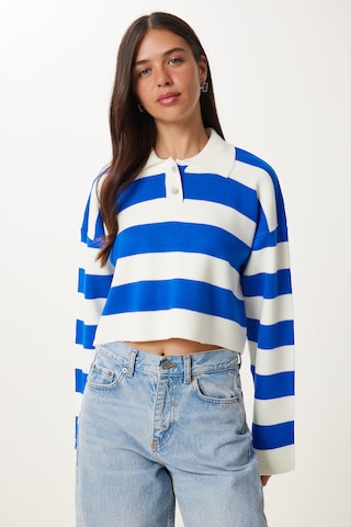 Happiness İstanbul - Jersey en azul: frente