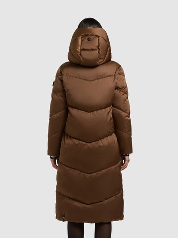 khujo Winter Coat 'Manelia2' in Brown