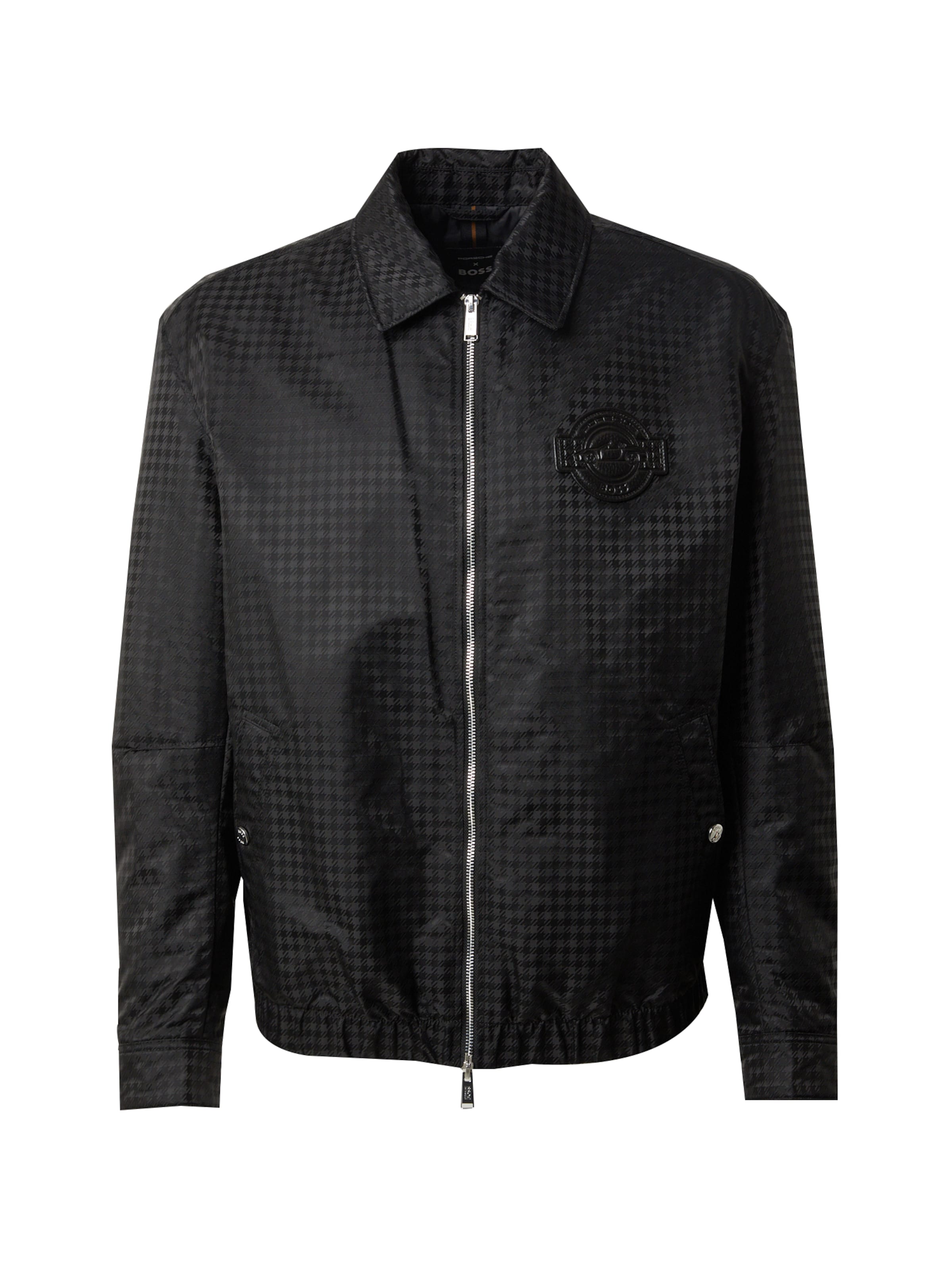 BOSS Přechodná bunda 'Croler' – černá: přední strana