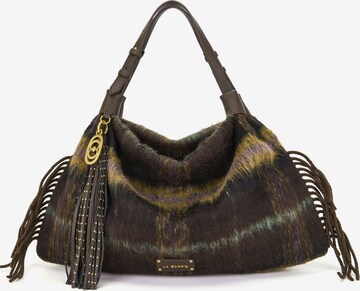 La Carrie Shoulder bag in Brown: front