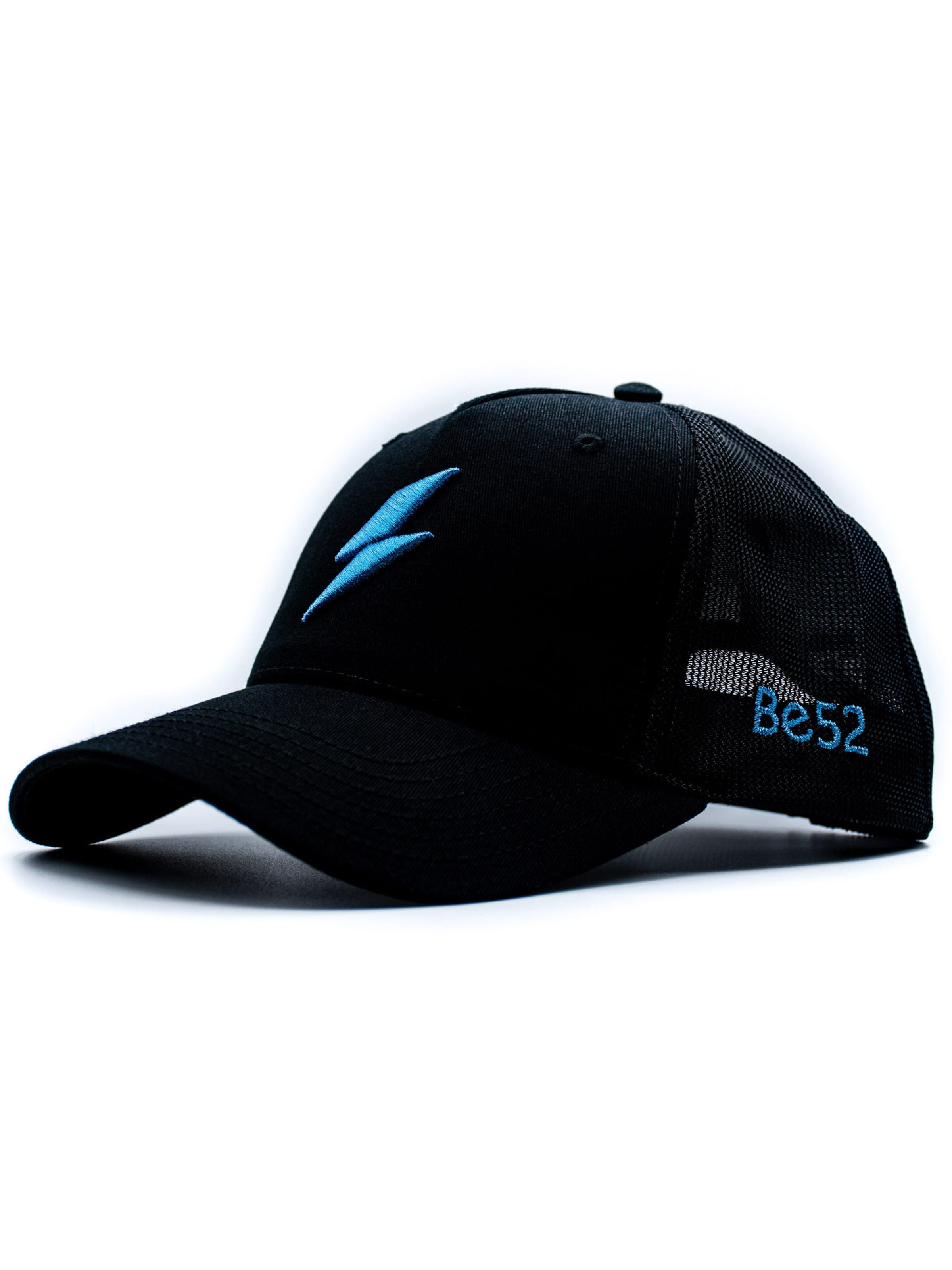 Be52 - Gorra 'Bolt premium' en azul: frente