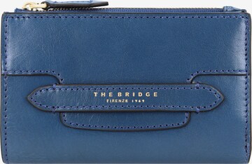 The Bridge Wallet 'Lucrezia' in Blue: front