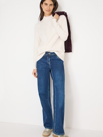 CECIL Sweter w kolorze beżowy