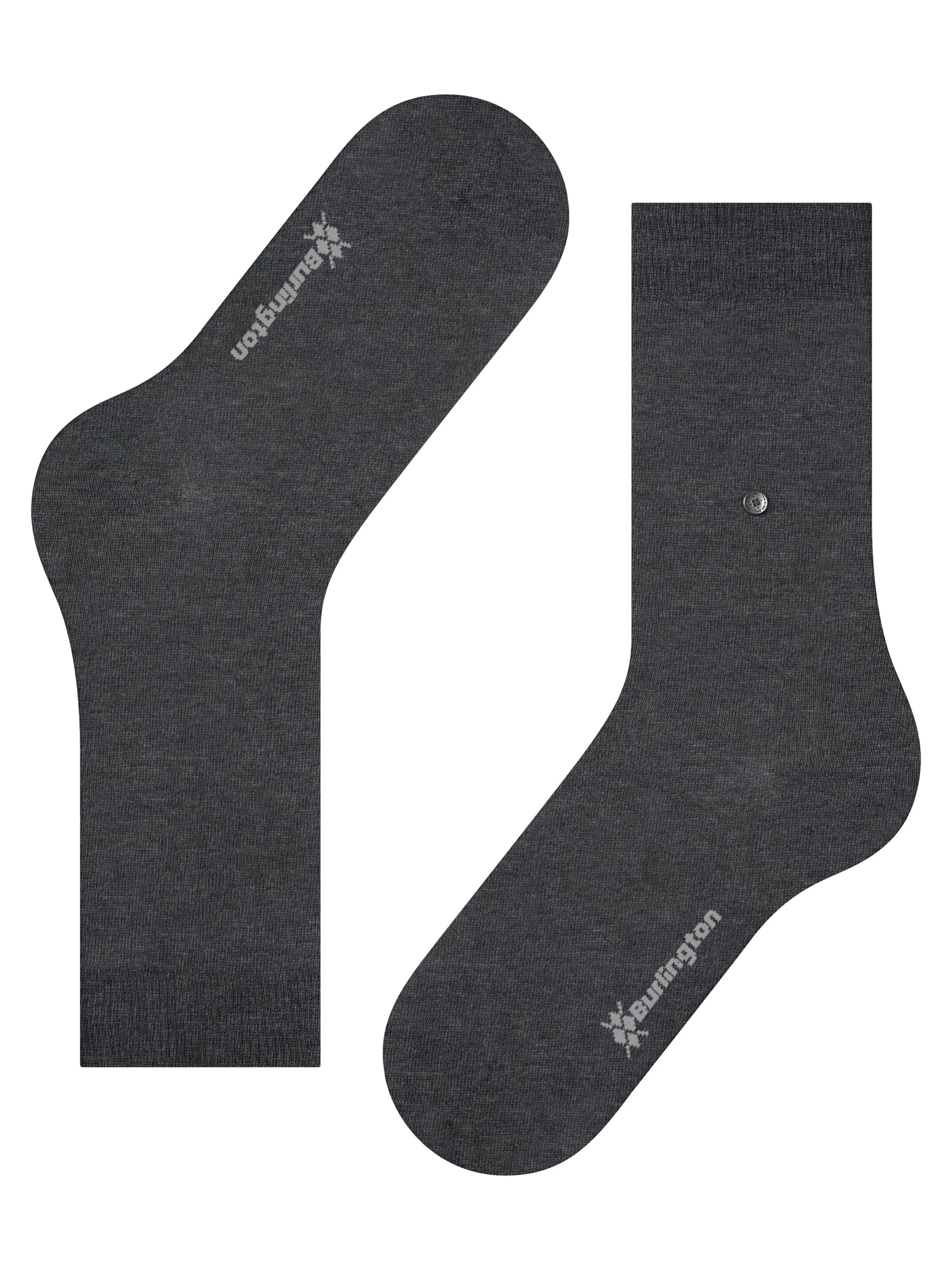 BURLINGTON Socks 'Lady' in Grey