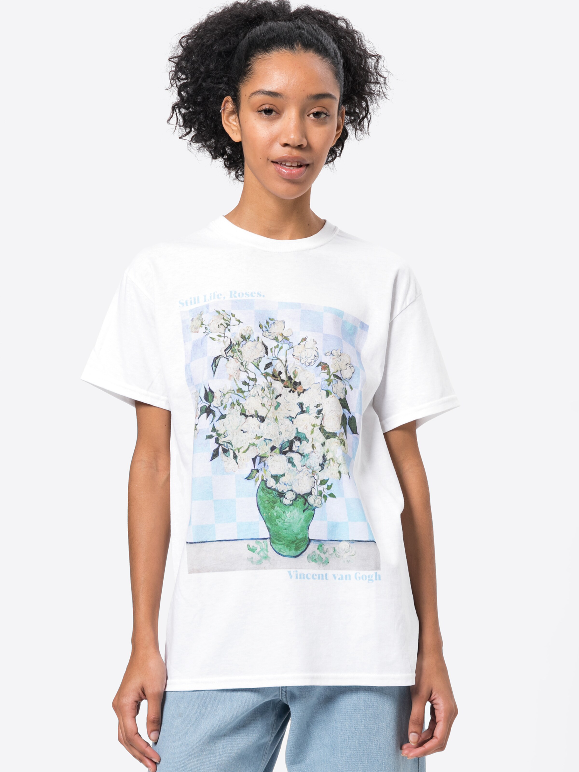 Frauen Shirts & Tops Vintage Supply T-Shirt in Weiß - YO11581
