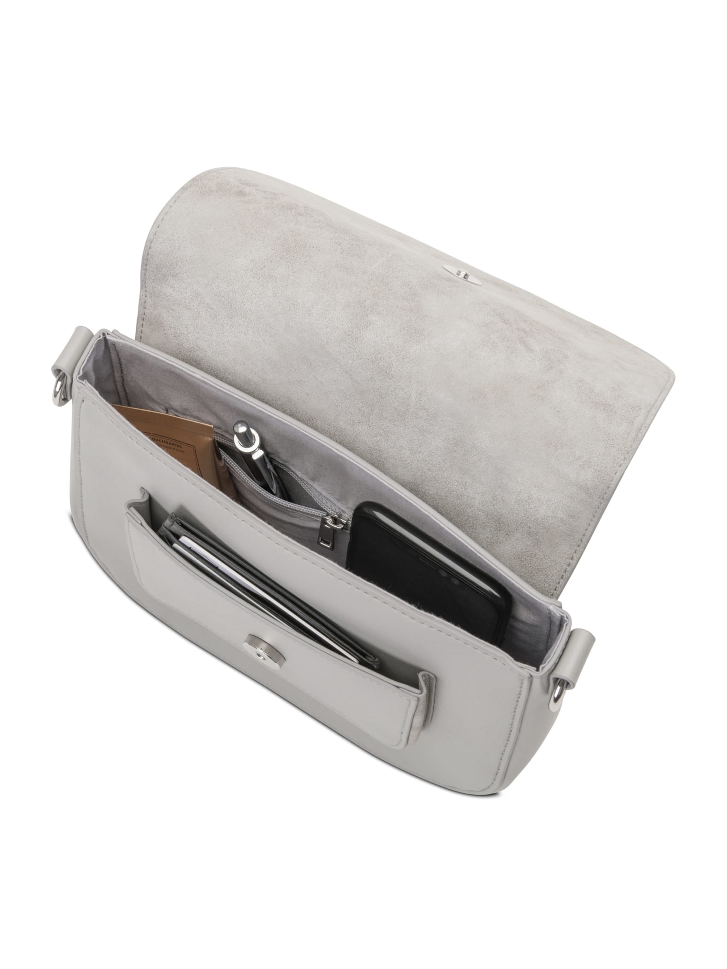 Expatrié - Bolso de hombro 'Louise Medium' en gris