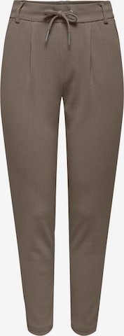 ONLY Regular Pants 'POPTRASH-DETA' in Brown: front