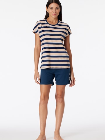 Shorty 'Casual Essentials' SCHIESSER en bleu : devant