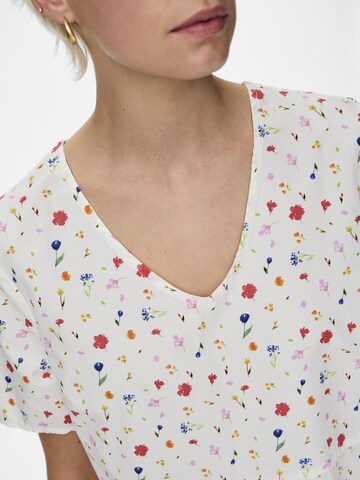 PIECES Kleid 'Mia' in Weiß
