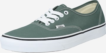 VANS - Zapatillas deportivas bajas en verde: frente