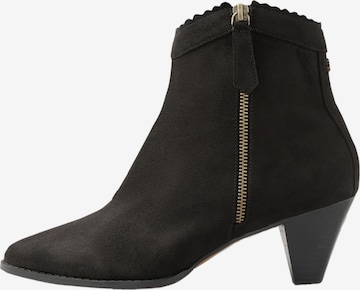 love & roses Ankle Boots in Schwarz: Vorderseite