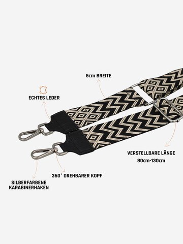 Accessoires pour sacs 'Zick Zack' Adel Bags en noir