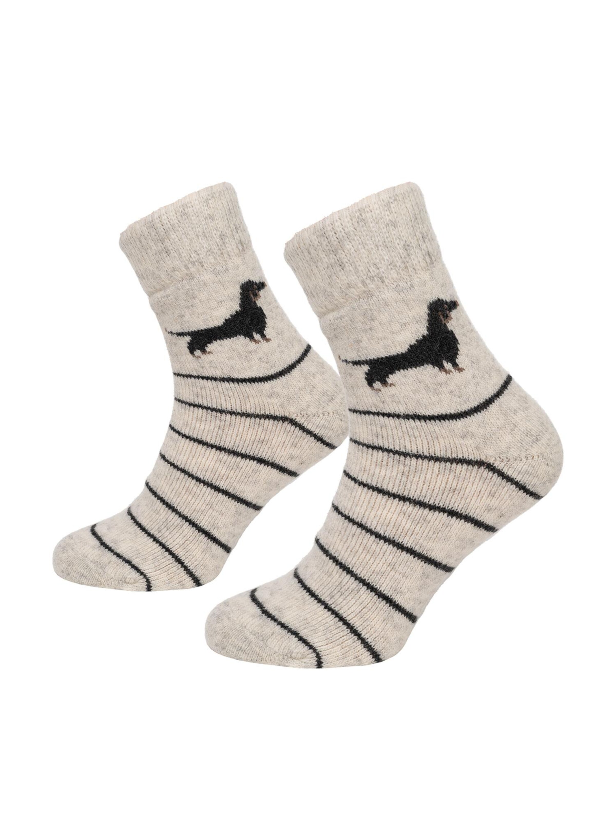HomeOfSocks Socks 'HOS8014' in Beige