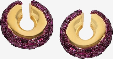 SOHINaušnice ' Peggie ' - ljubičasta boja: prednji dio