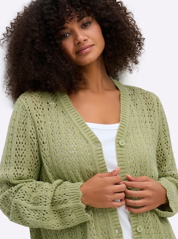 SHEEGO Pletena jopa | zelena barva