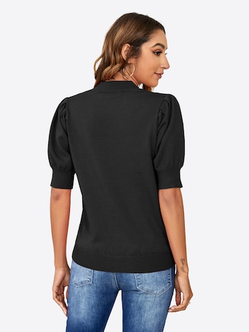 Imily Bela Pulover | črna barva: zadnja stran