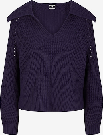 TOM TAILOR Sweater in Blue: front