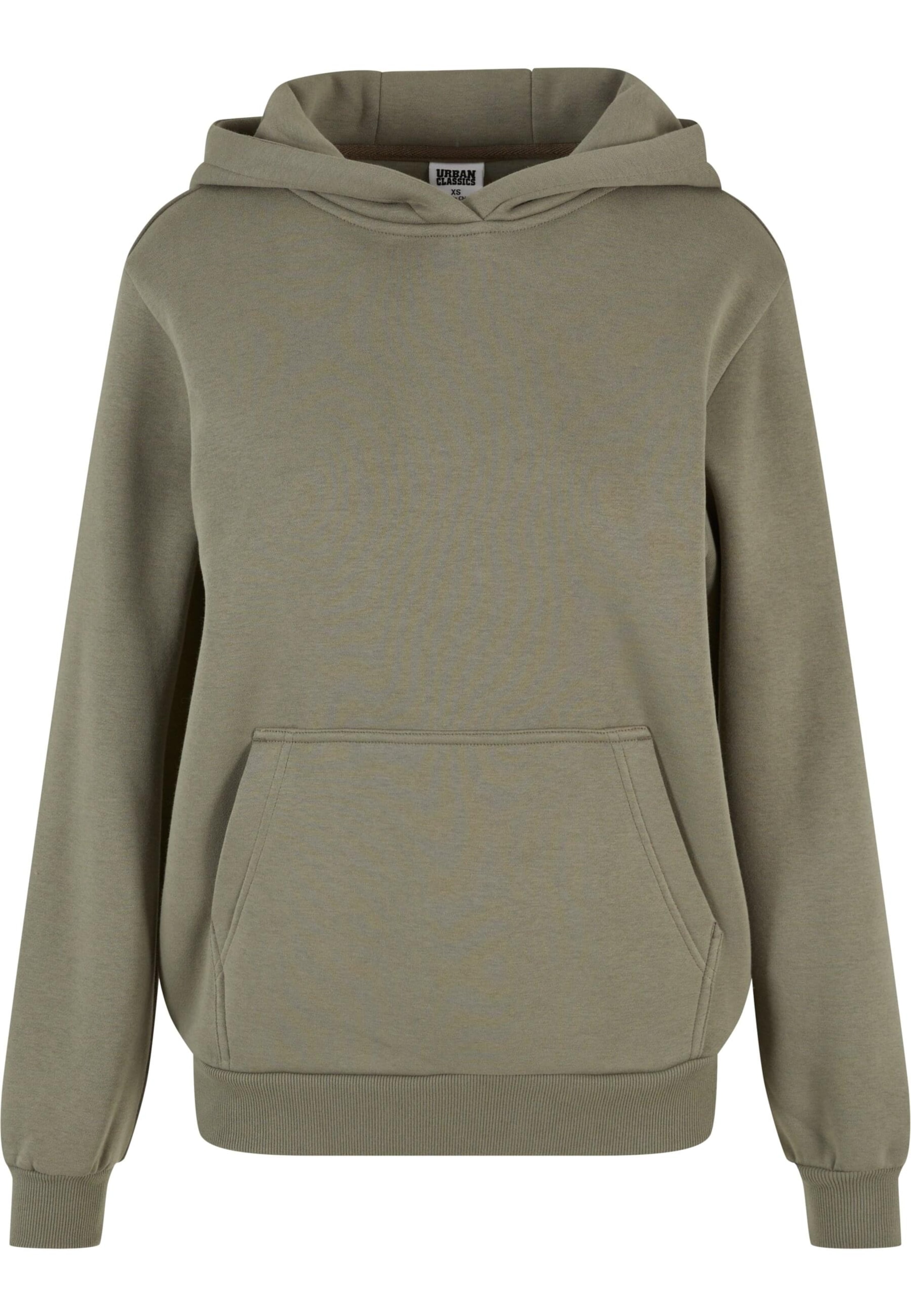 Sweat-shirt Urban Classics en vert : devant