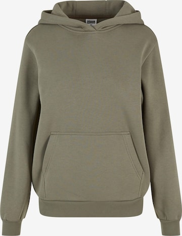 Felpa di Urban Classics in verde: frontale