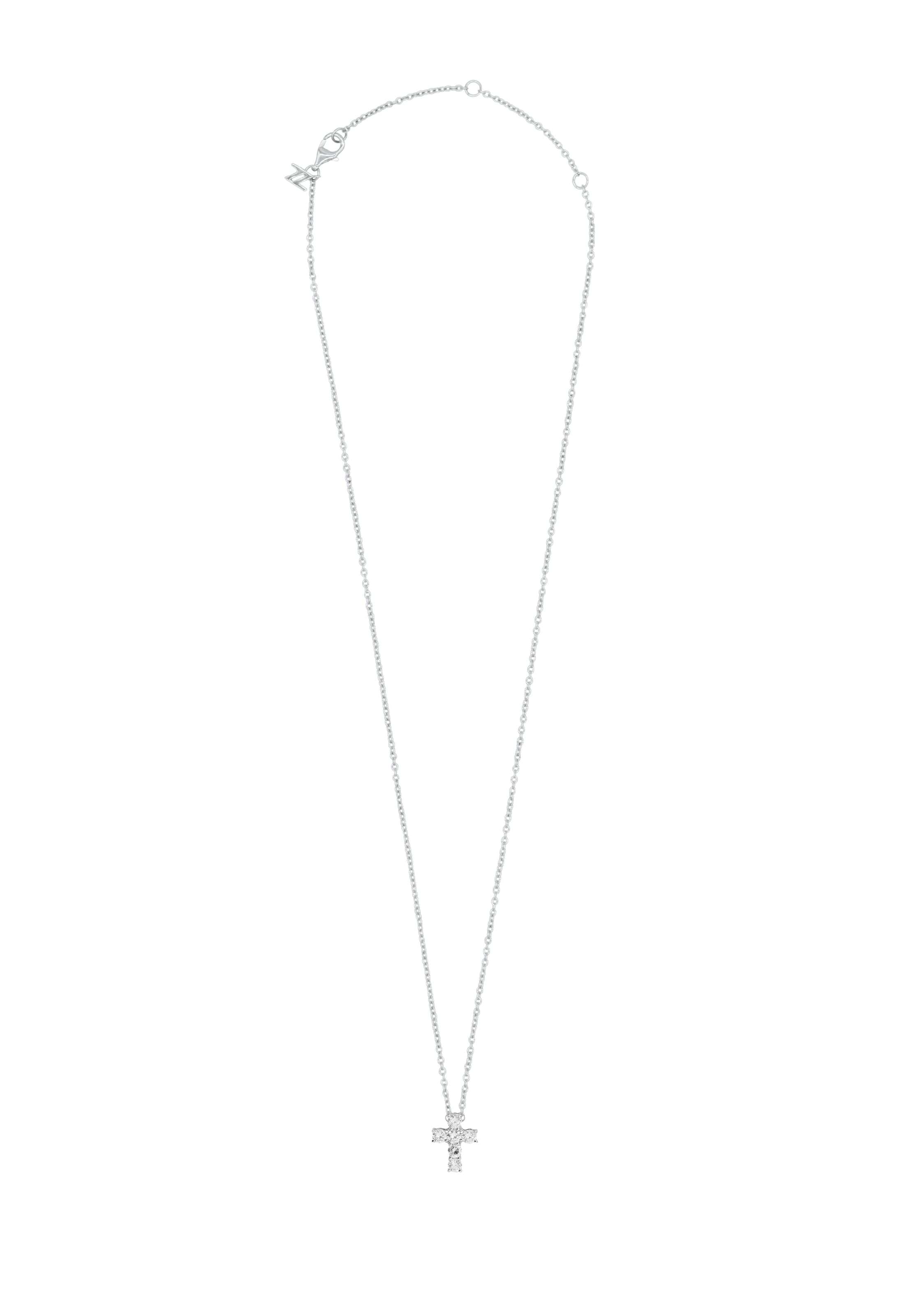 Nana Kay Necklace in Silver: front