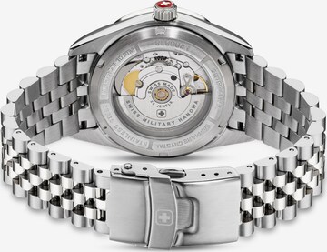 SWISS MILITARY HANOWA Analoog horloge 'Diligenter' in Zilver