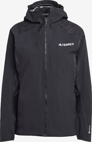 Veste outdoor 'Xperior Hybrid' ADIDAS TERREX en noir : devant