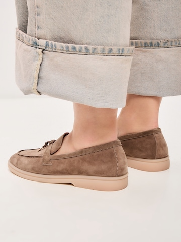 Mocassin CESARE GASPARI en beige