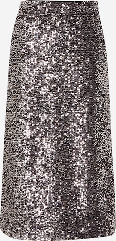 Fustă 'PCSERENA' de la PIECES pe negru: față