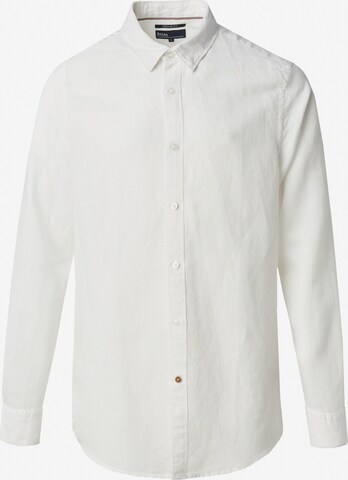 Chemise Salsa Jeans en blanc : devant