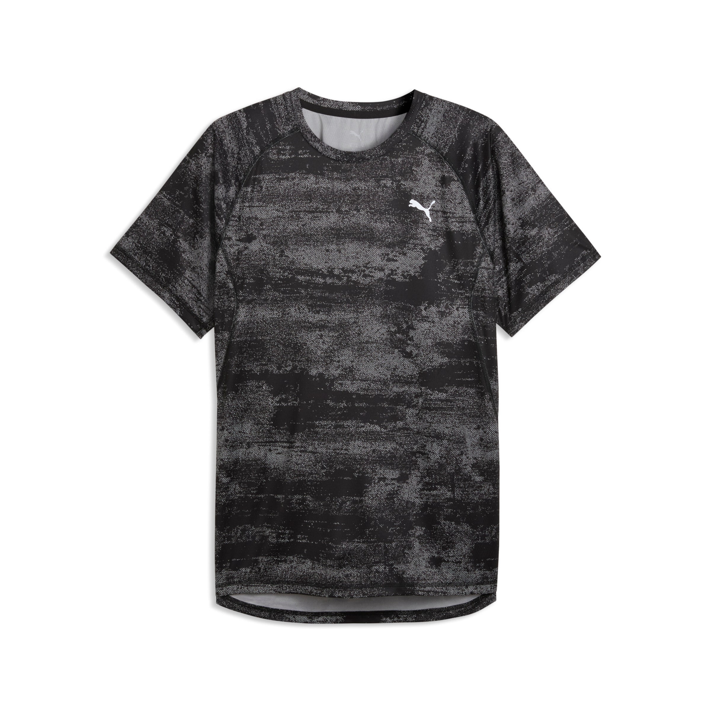 T-Shirt fonctionnel PUMA en noir : devant