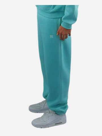 HEFTYKA Loosefit Sporthose 'CUFF JOGGER'‌‌‌‌ in Blau