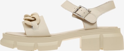 CESARE GASPARI Sandale in beige, Produktansicht