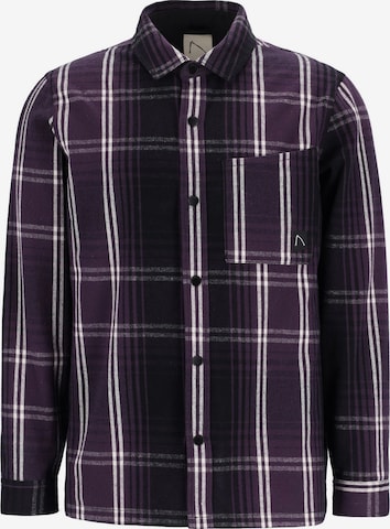 CHASIN' Regular fit Overhemd 'Axel Flux' in Lila: voorkant