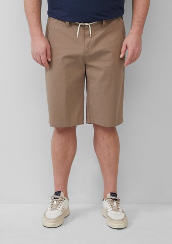s.Oliver Regular Chino 'Detroit' in Bruin: voorkant