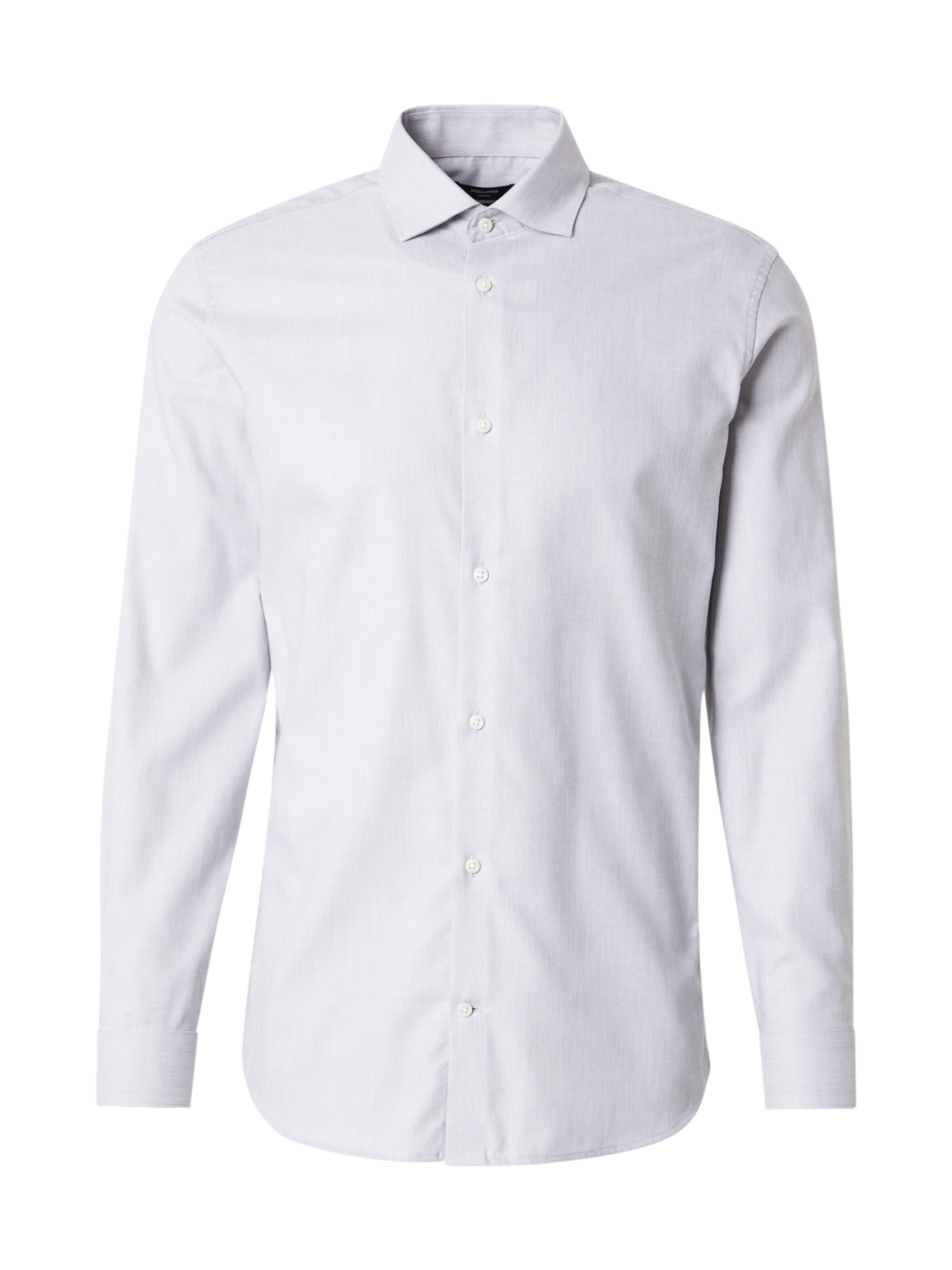 JACK & JONES Slim Fit Hemd 'JPRBLAParker' in Grau: Vorderseite