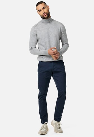 INDICODE JEANS Regular Chino trousers in Blue