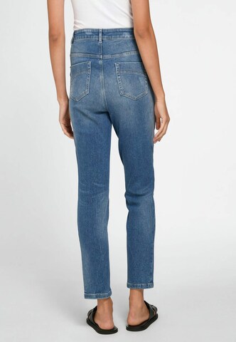 Basler Regular 5-Pocket Jeans Cotton in Blau