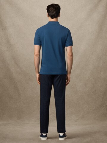 Hackett London Футболка 'HERITAGE MADRAS' в Синий