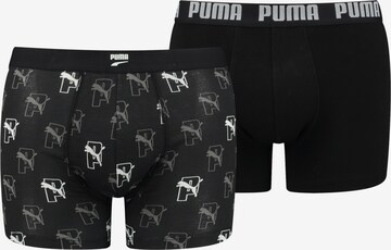 PUMA Boxer shorts in Black: front