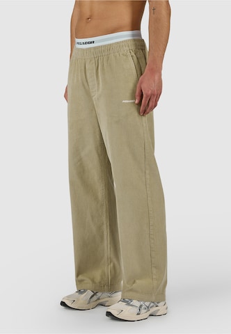 Wide Leg Pantalon 'Torgny' Pegador en vert : devant